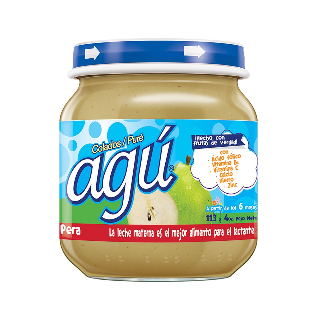 AGU - Colado de Pera Agú Envase 113 g