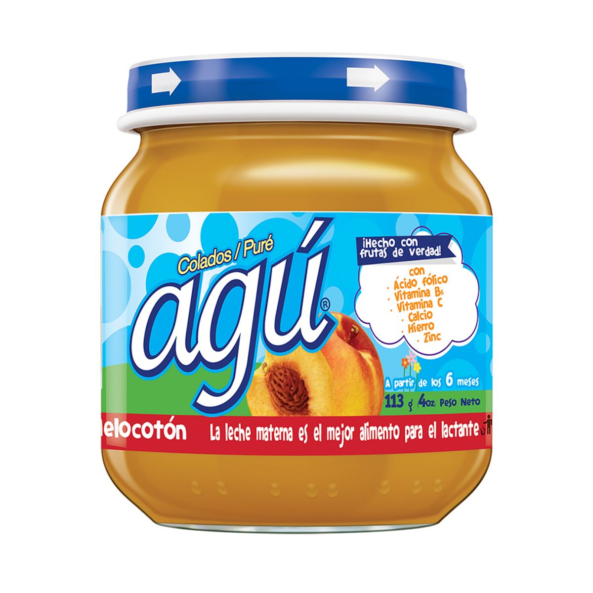 AGU - Colado de Melocotón Agú Envase 113 g
