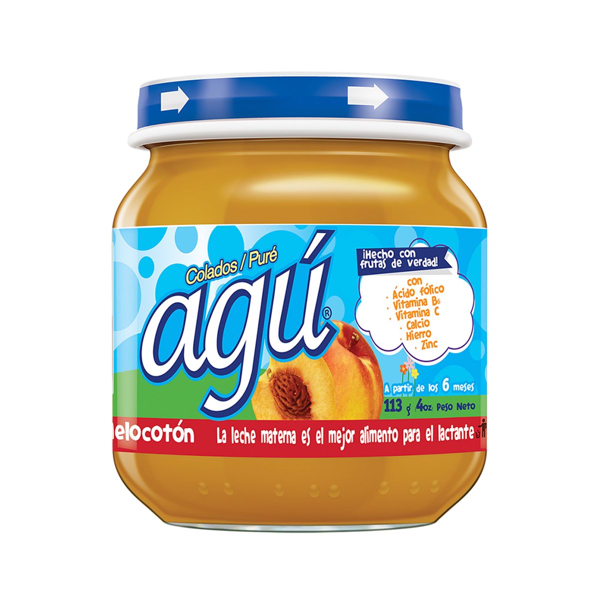 AGU - Colado de Melocotón Agú Envase 113 g