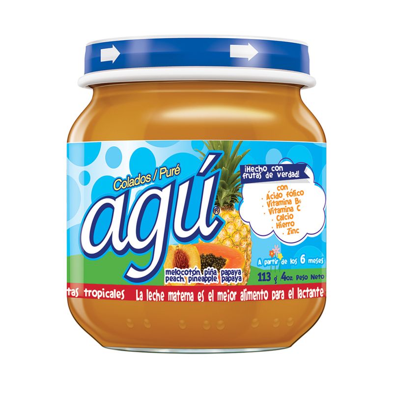 AGU - Colado De Frutas Tropicales Agu  113 g