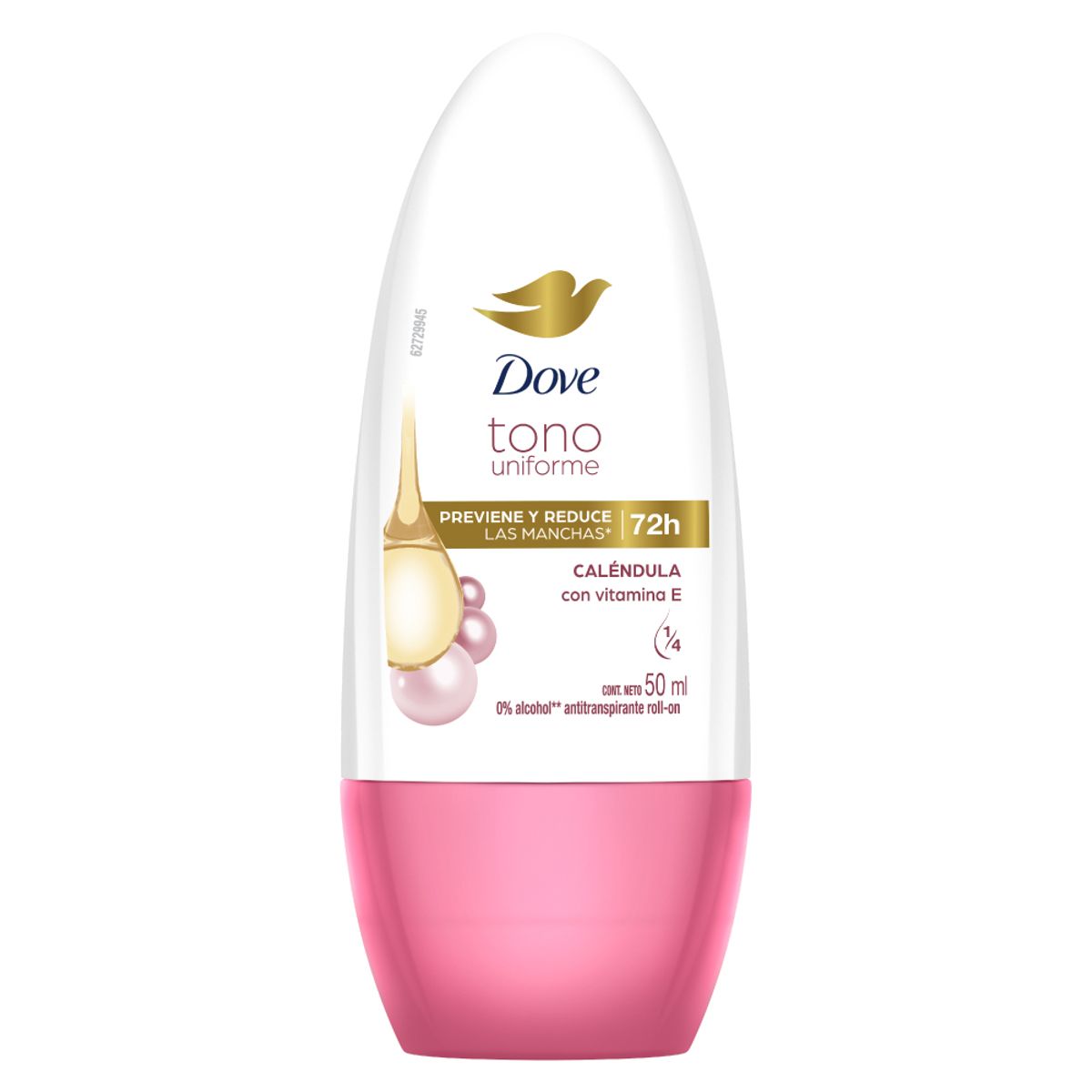 DOVE - Antitranspirante Roll On Dove Dermoaclarant Envase 50 mL