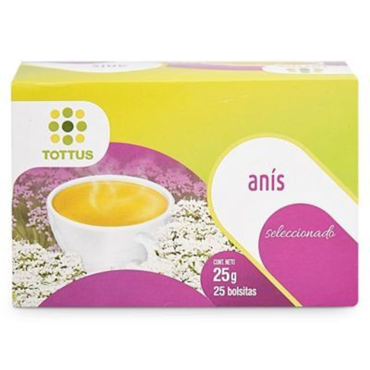 TOTTUS - Anís Tottus 25 Filtrantes