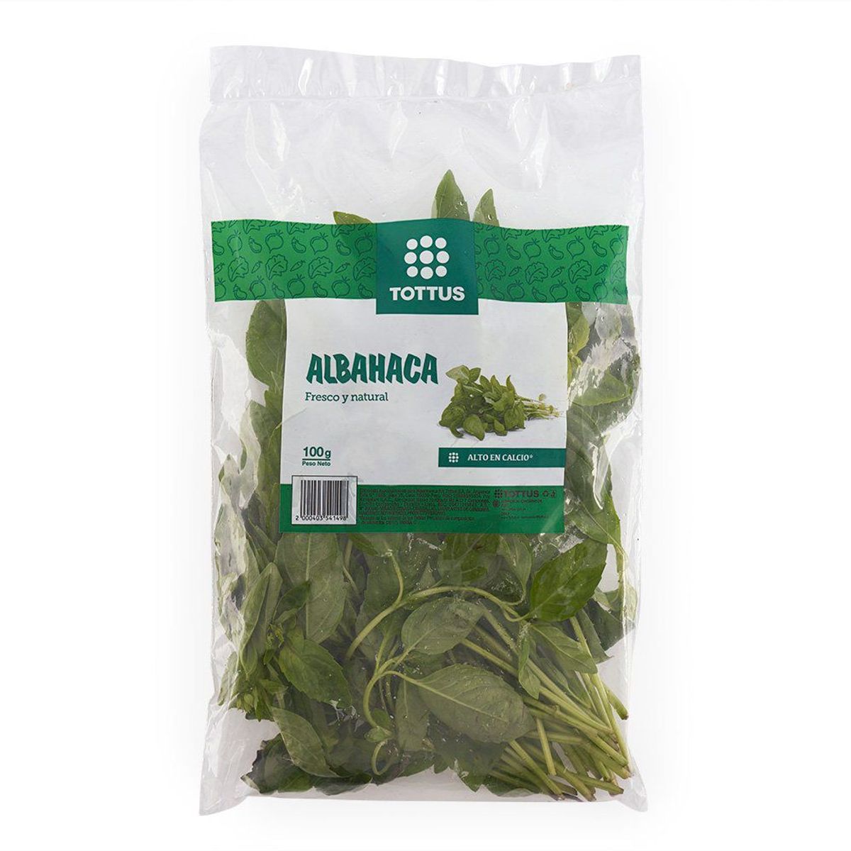 TOTTUS VERDURAS - Albahaca Tottus