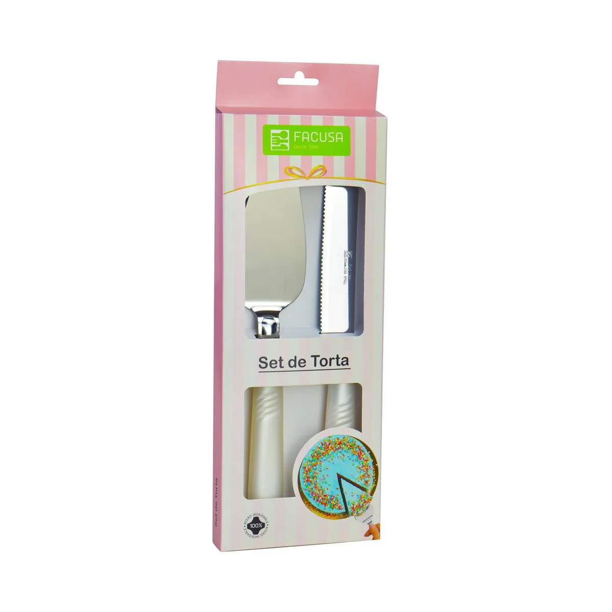 FACUSA - Set Para Torta 2 Pzas