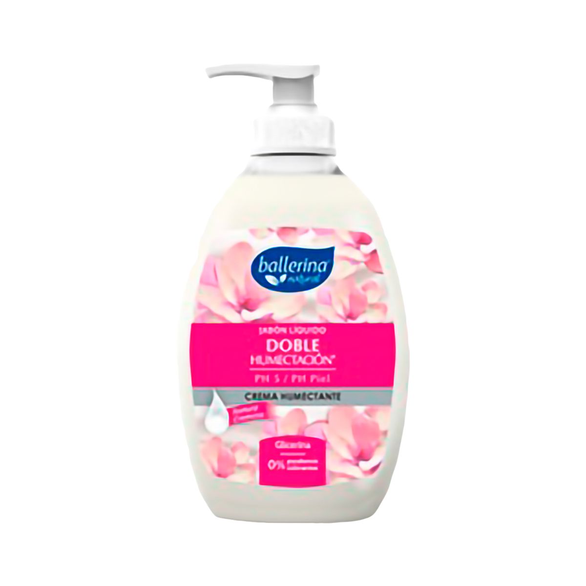 BALLERINA - Jabón Líquido Ballerina Crema Humectante Envase 350 mL