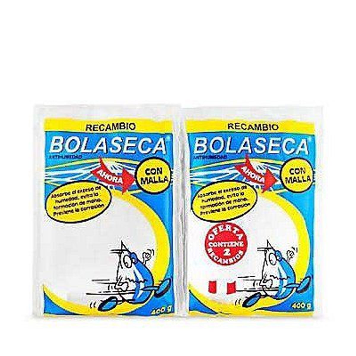 BOLASECA - Deshumedecedor Bolaseca Recambio con Malla Empaque 2 Und