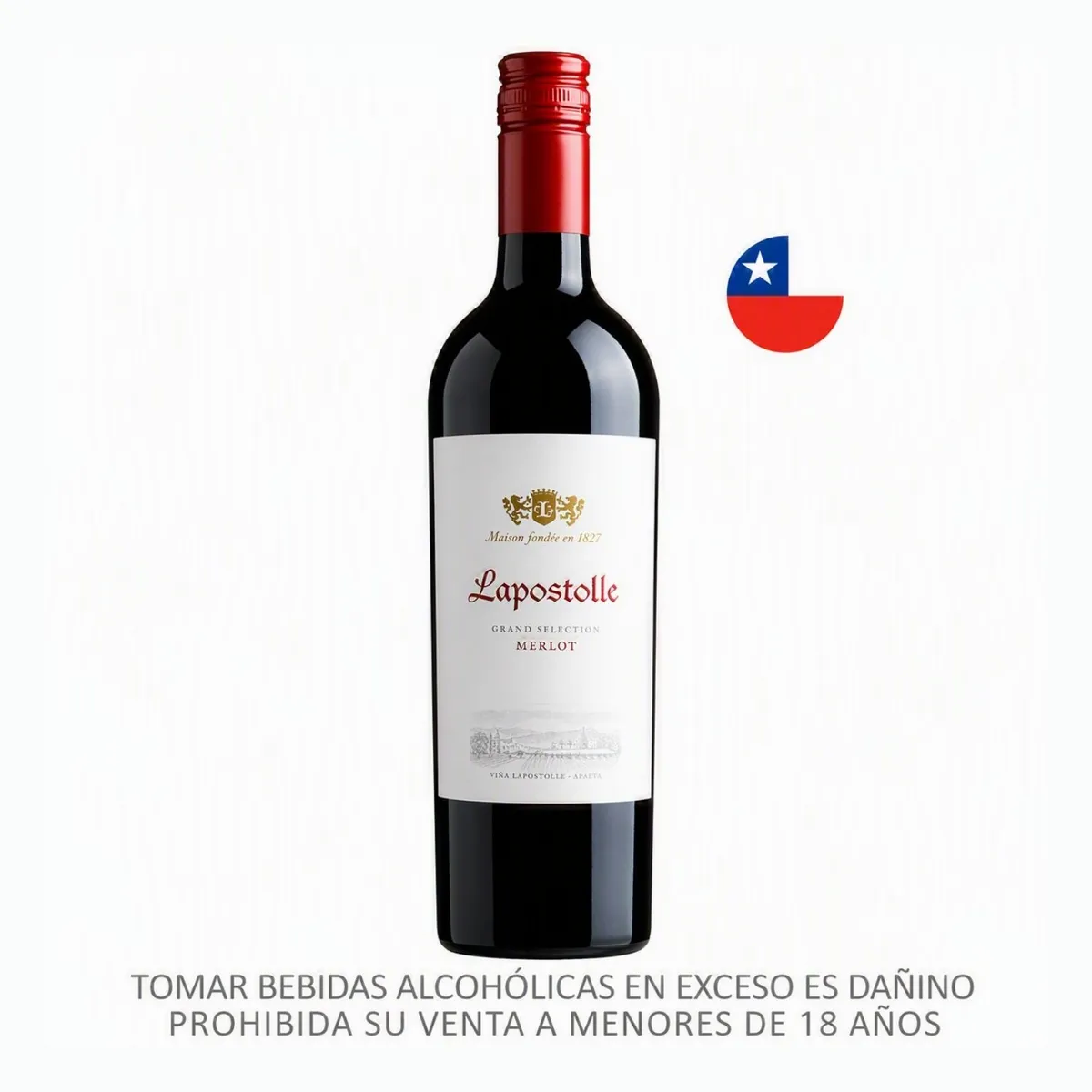 LAPOSTOLLE - Vino Lapostolle Merlot Botella 750 mL
