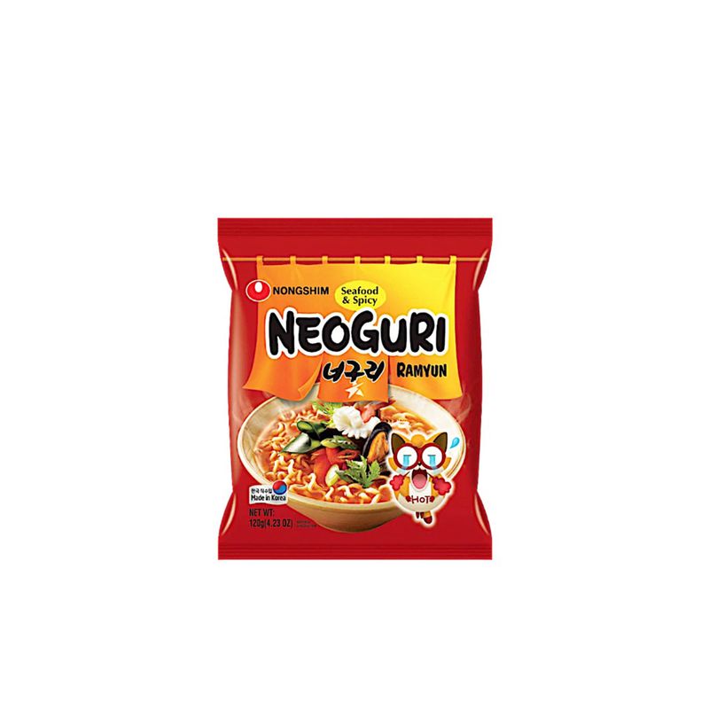 NONG SHIM - Sopa Neoguri Picante Nong Shim Bolsa 120 g