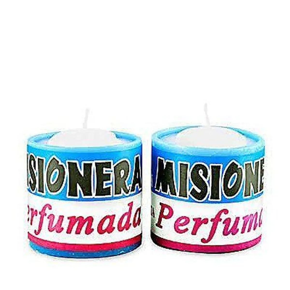 MISIONERA - Vela Votiva Perfumada Misionera 2 Unidades