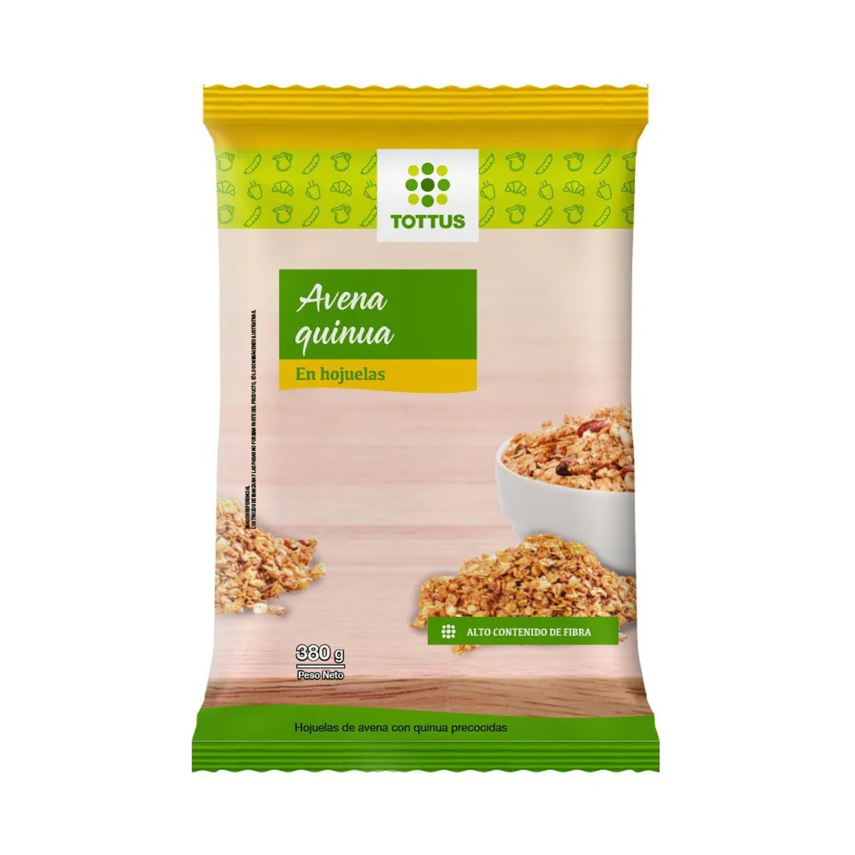 TOTTUS - Quinua Avena Tottus Bolsa 380 g