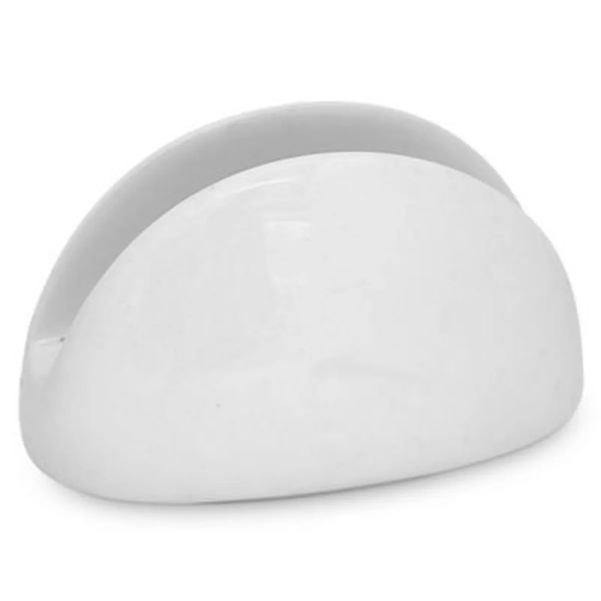 CASA JOVEN - Servilletero Blanco De Porcelana