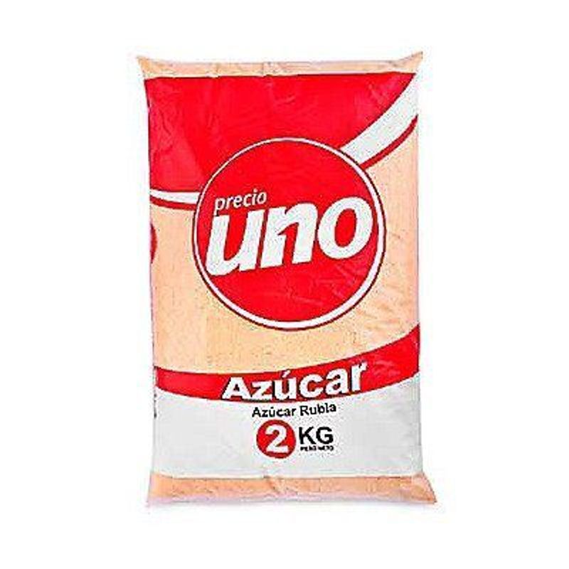 PRECIO UNO - Azúcar Rubia Precio Uno Bolsa 2 Kg