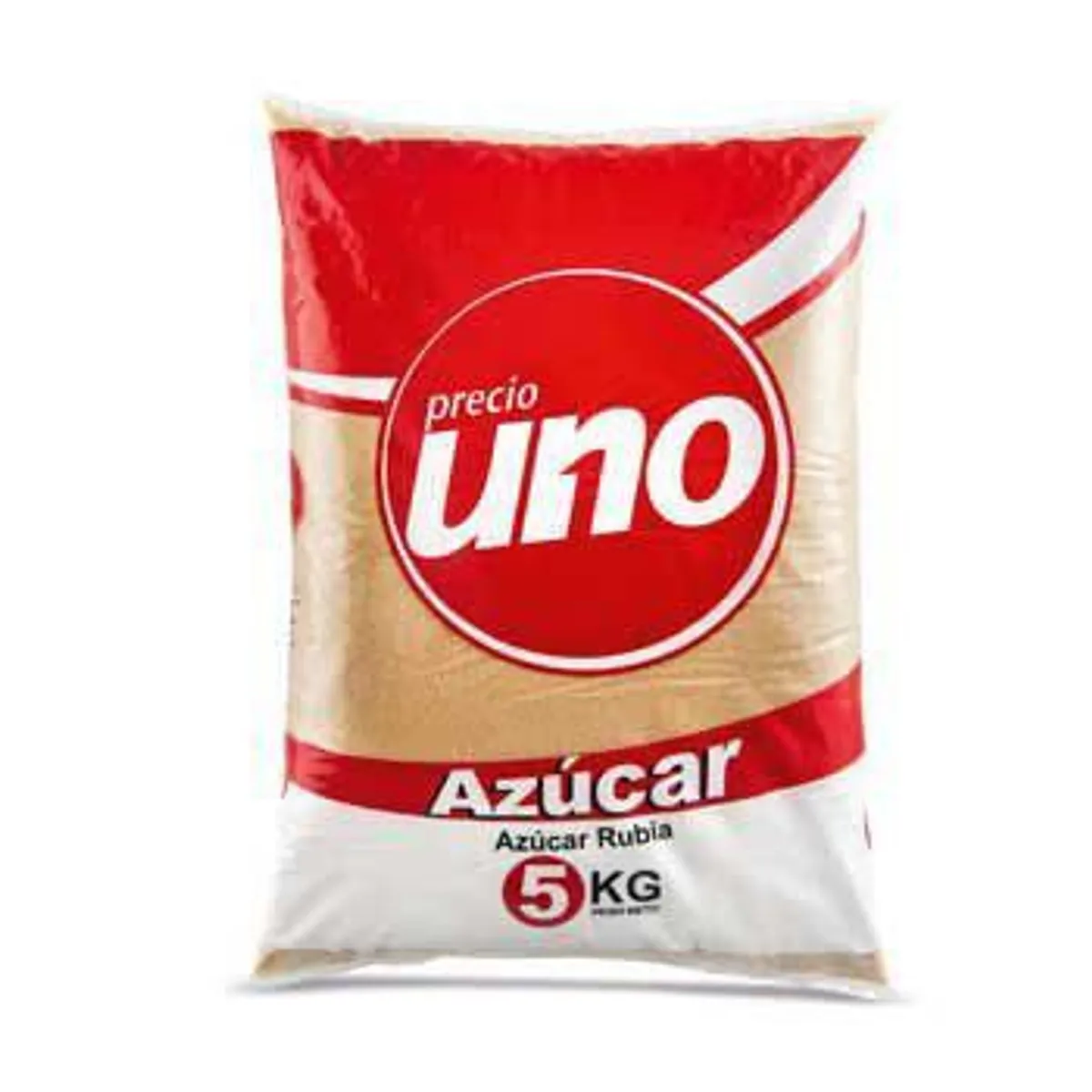 PRECIO UNO - Azúcar Rubia Precio Uno Bolsa 5 Kg