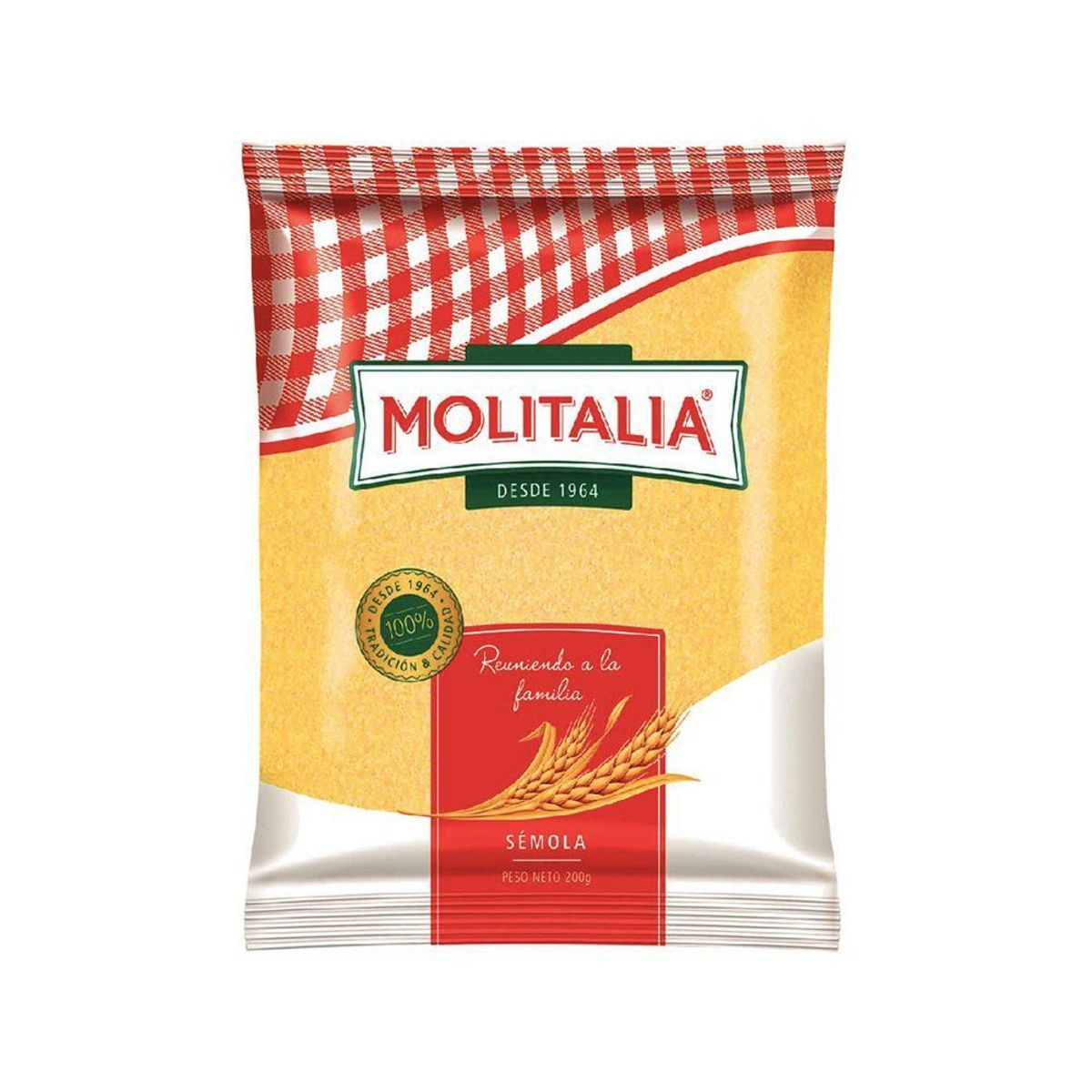 MOLITALIA - Sémola de Trigo Molitalia Bolsa 200 g