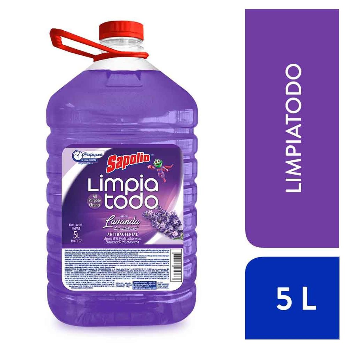 SAPOLIO - Limpiatodo Sapolio Lavanda Botella 5 L