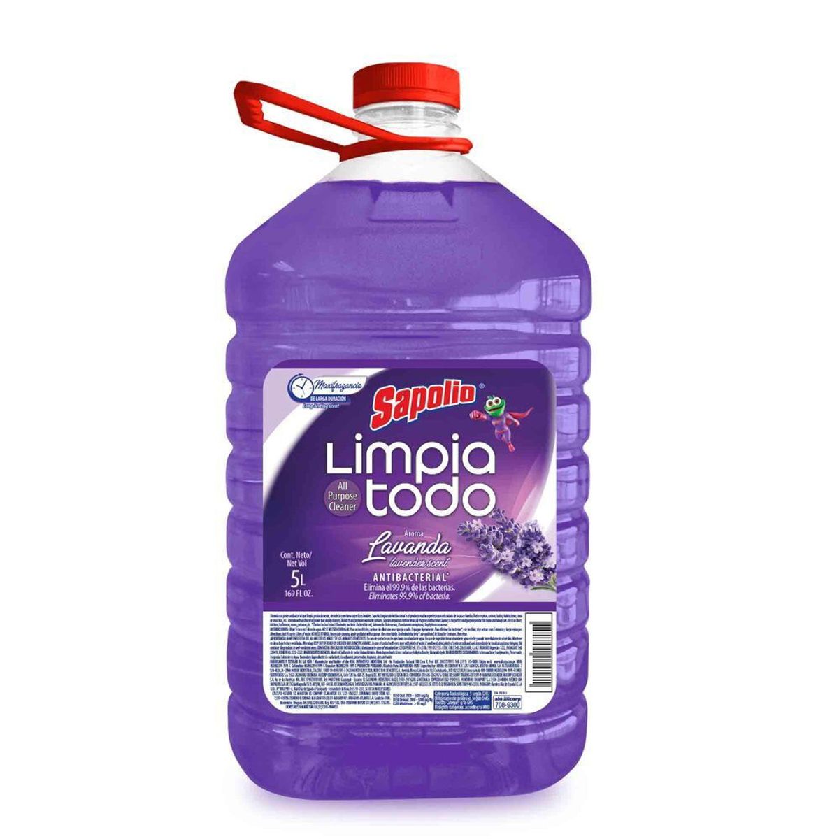 SAPOLIO - Limpiatodo Sapolio Lavanda Botella 5 L
