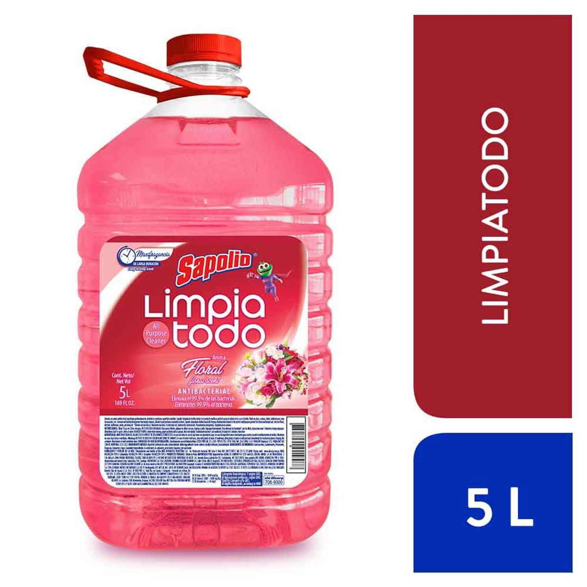SAPOLIO - Limpiatodo Sapolio Floral Botella 5 L