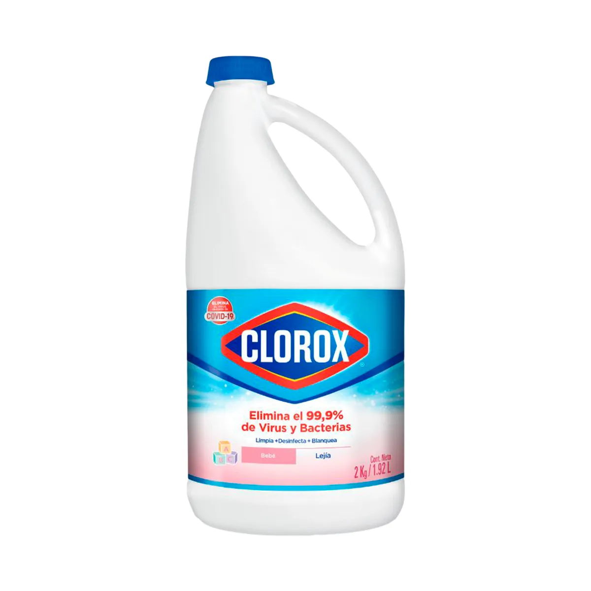 CLOROX - Lejía Clorox Aroma Bebé Botella 2 Kg
