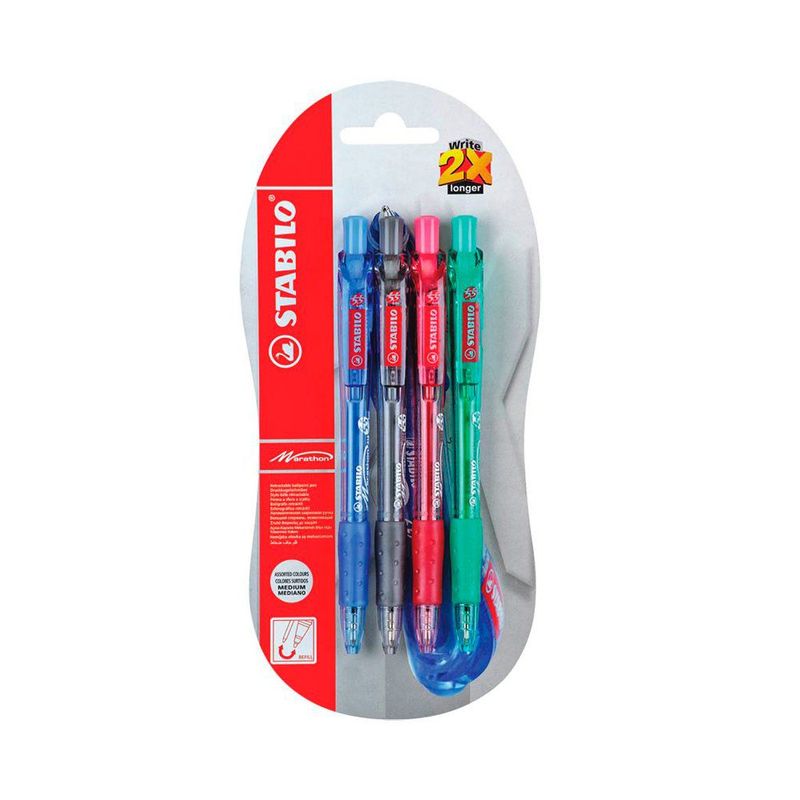 STABILO - Sta Marathon Blister X4Un