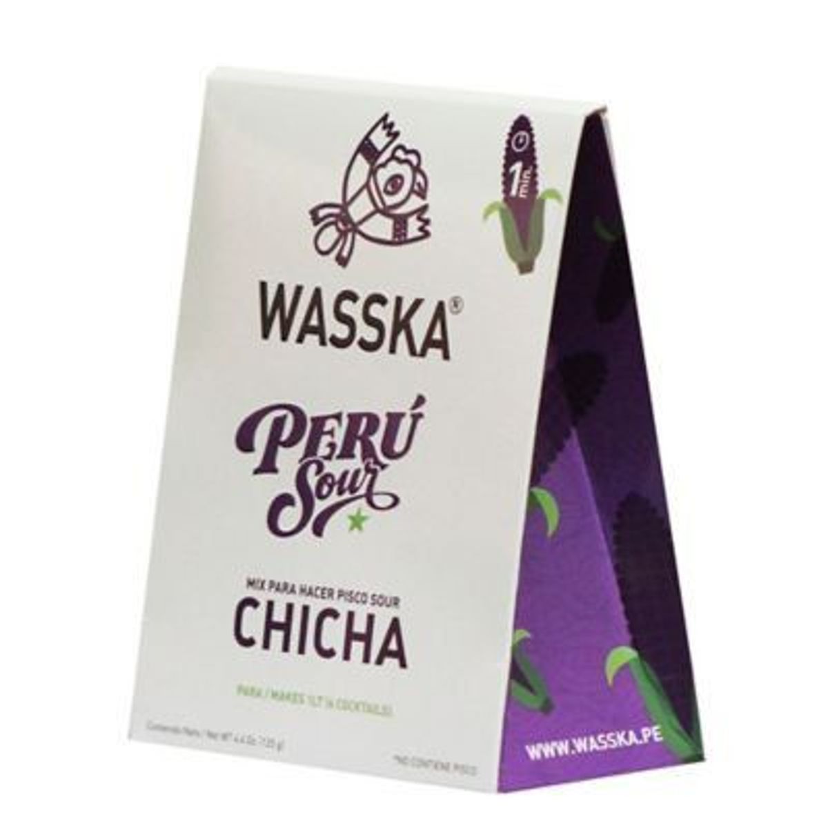 WASSKA - Base Pisco Wasska Chicha Sour Caja 125 g