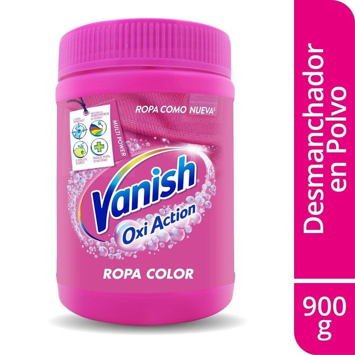 VANISH - Quitamanchas en Polvo Vanish Ropa Color Envase 900 g