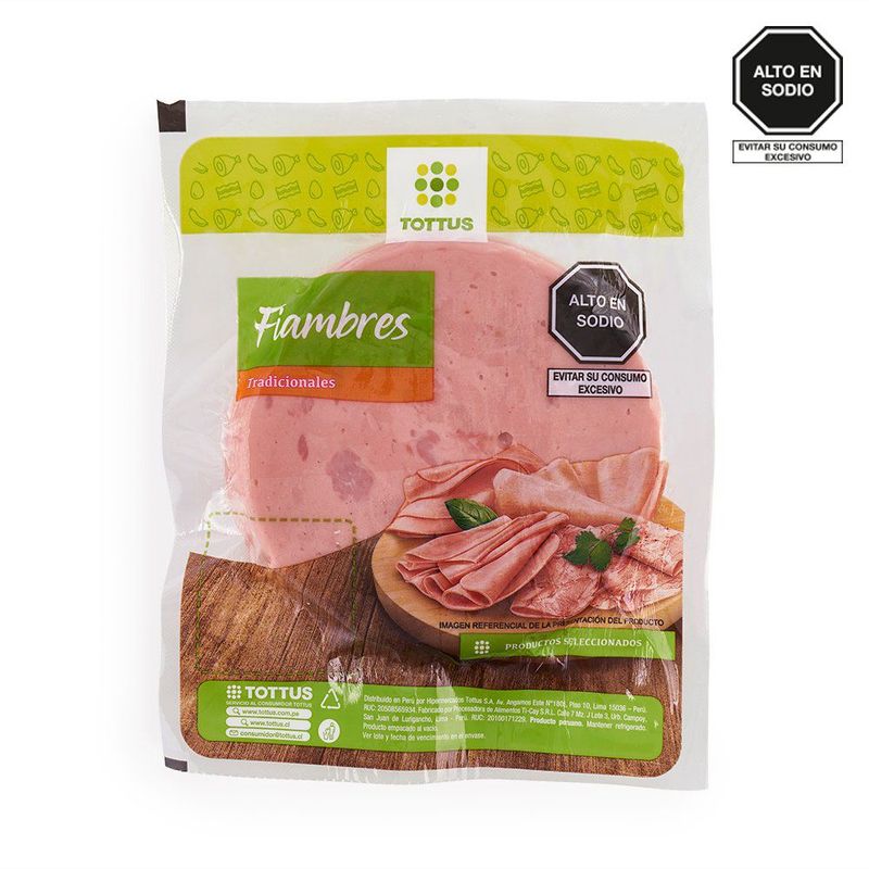 TOTTUS - Jamonada De Pollo Tottus 200 g
