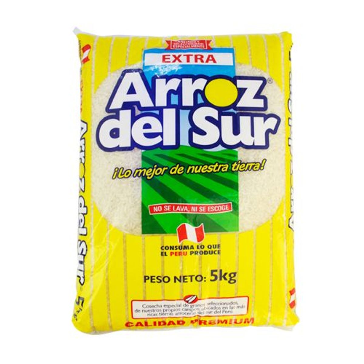 DEL SUR - Arroz Extra Del Sur Bolsa 5 Kg