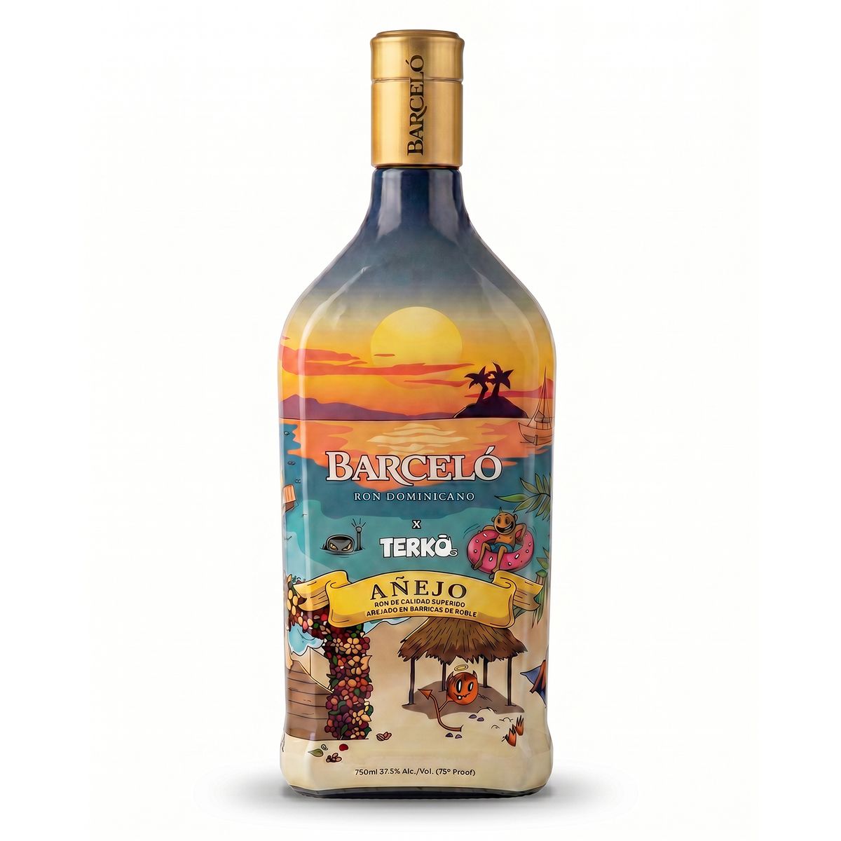 BARCELO - Ron Barceló Añejo Botella 750 mL