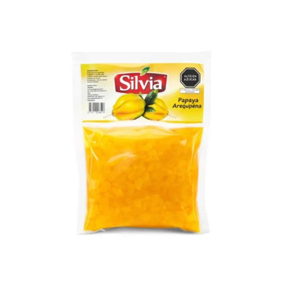 SILVIA - Mermelada Silvia Papaya Arequipeña Bolsa 500 g