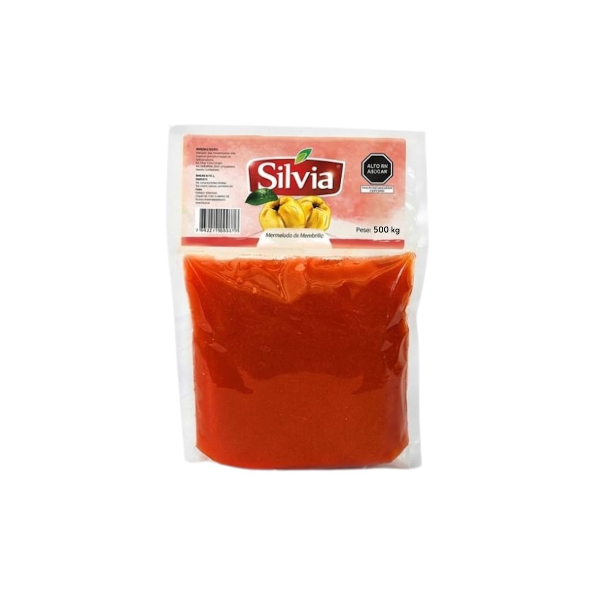 SILVIA - Mermelada Silvia Membrillo Bolsa 500 g