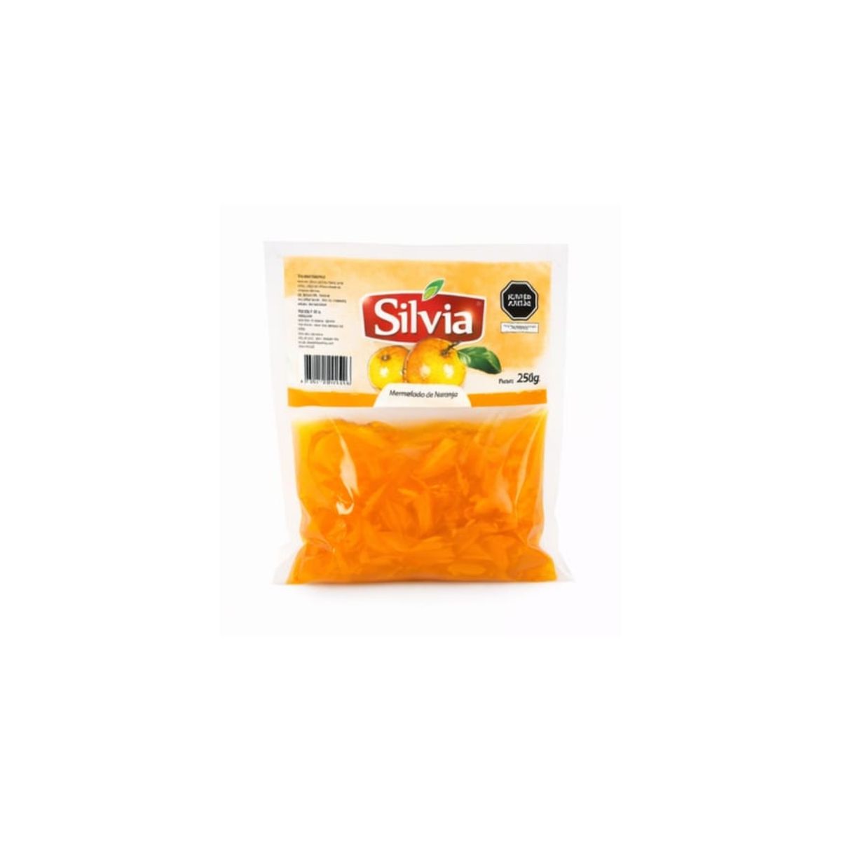 SILVIA - Mermelada Silvia Naranja Bolsa 250 g