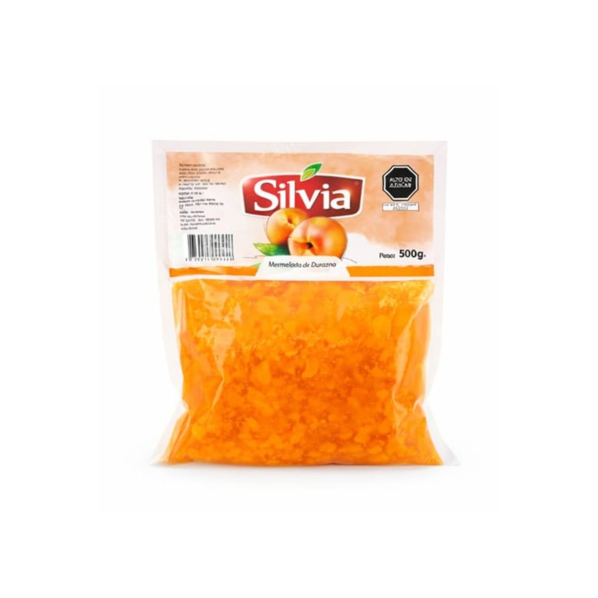 SILVIA - Mermelada Silvia Durazno Bolsa 500 g