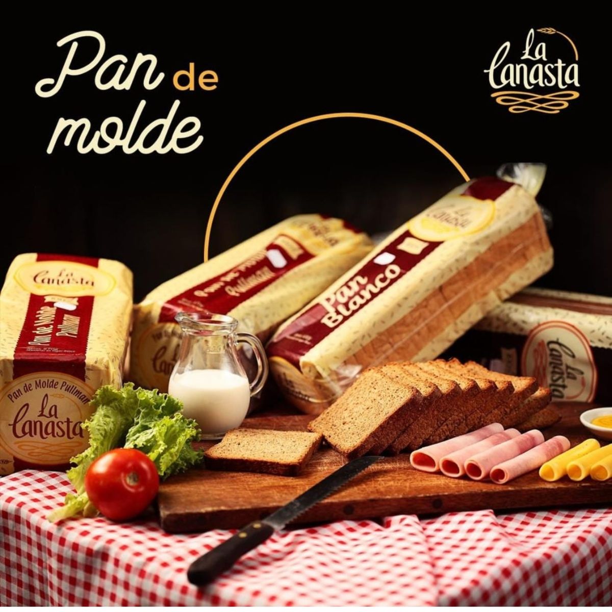 LA CANASTA - Pan de Molde Integral La Canasta Empaque 600 g