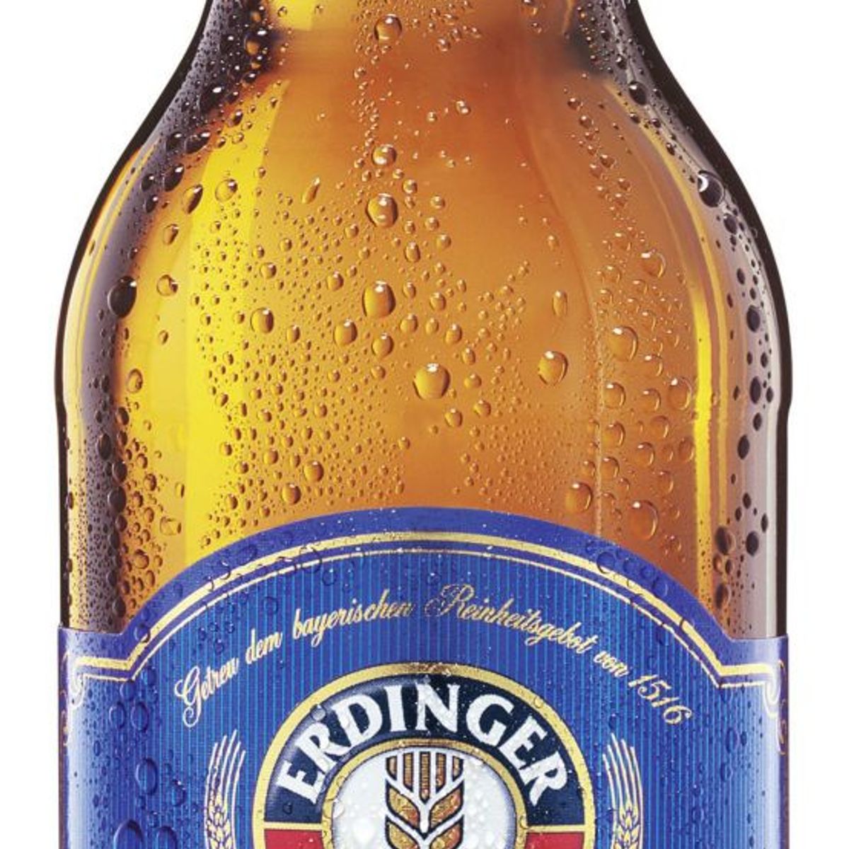 ERDINGER - Cerveza de Trigo Erdinger Weisbber Sin Alcohol Botella 500 mL