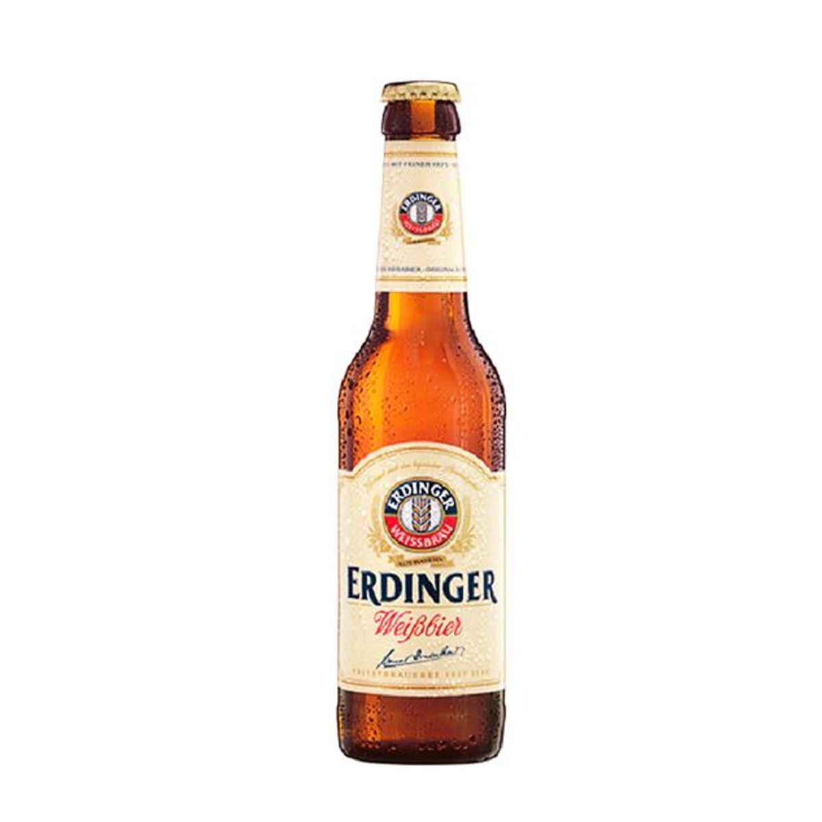 ERDINGER - Cerveza de Trigo Erdinger Rubia Botella 500 mL