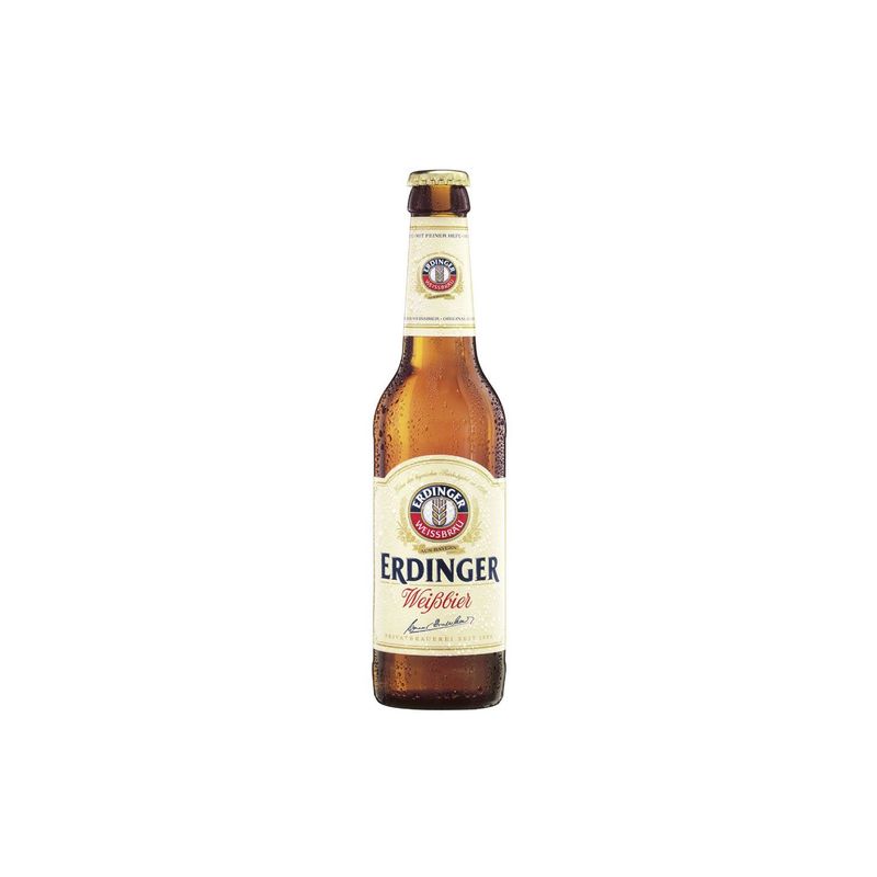 ERDINGER - Cerveza Erdinger De Trigo Rubia Botella 330 mL