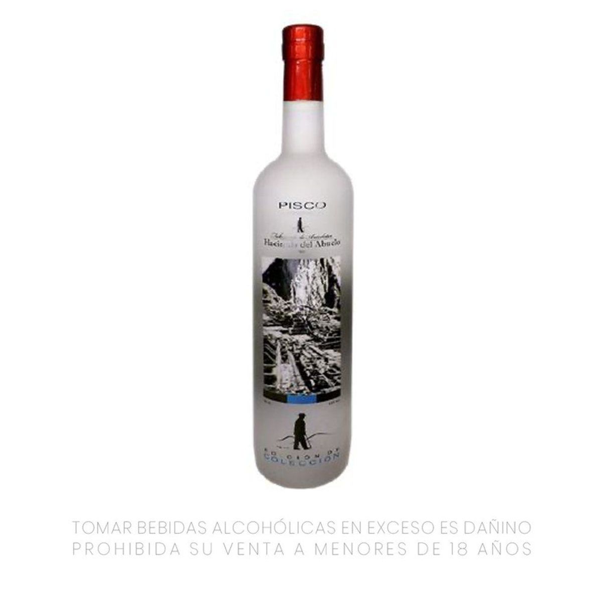 HACIENDA DEL ABUELO - Pisco Italia Hacienda del Abuelo Botella 500 mL