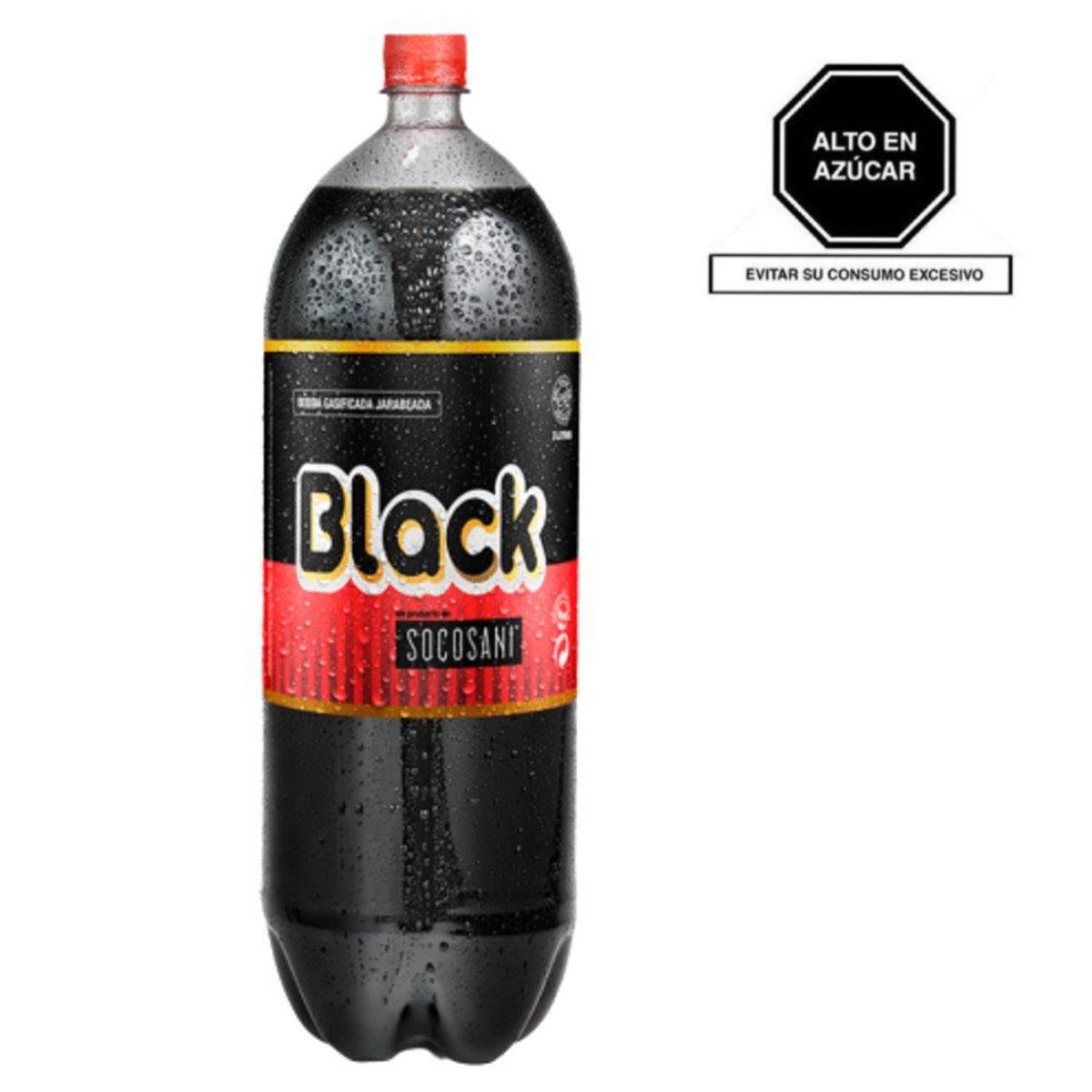 BLACK DE SOCOSANI - Gaseosa Black Socosani Botella 2 L