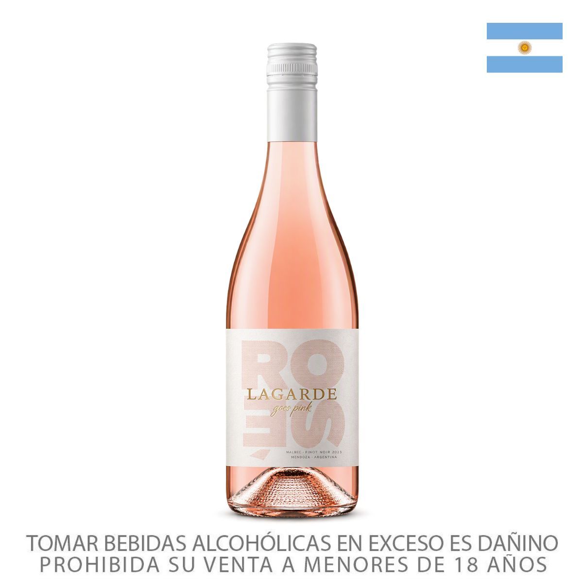 LAGARDE - Vino Lagarde Blanco De Noir Botella 750 mL