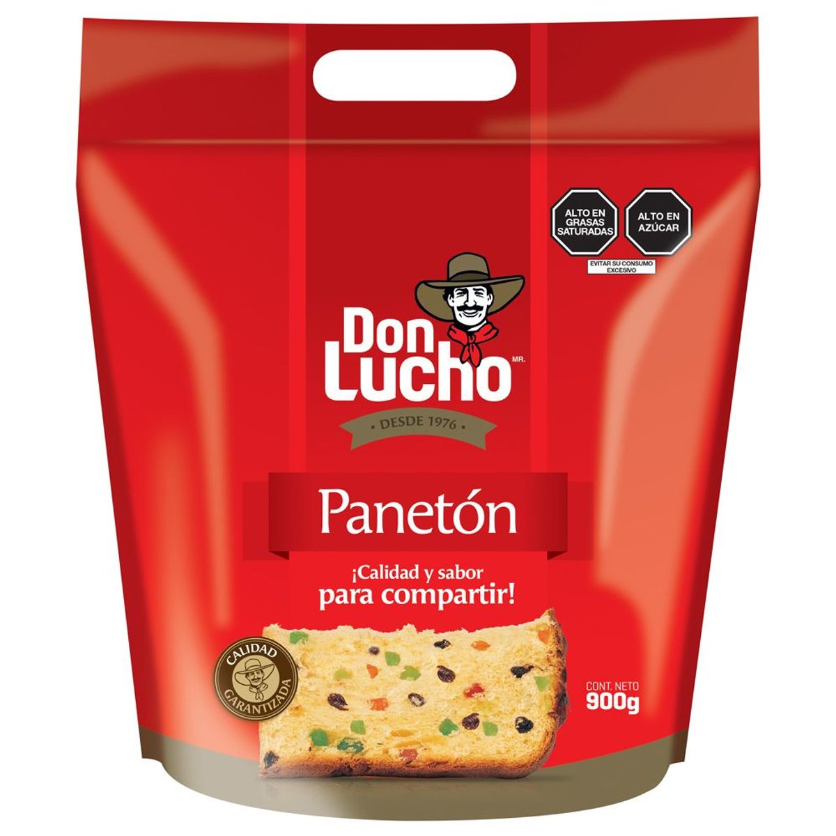 DON LUCHO - Don Lucho Panetón x 900 g Bolsa Zip