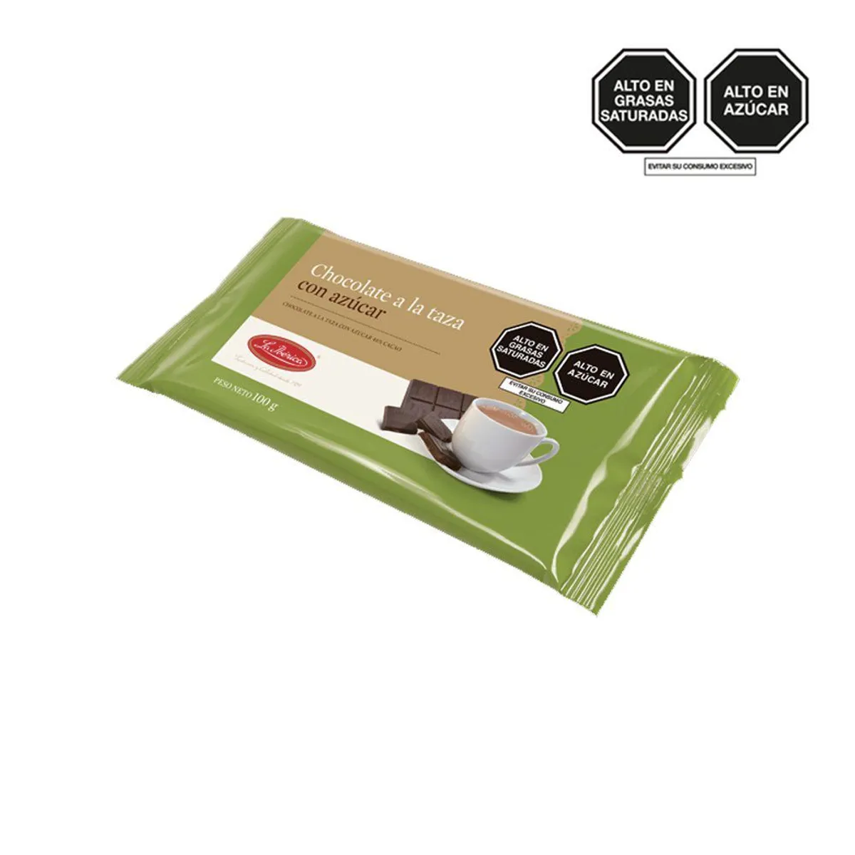 LA IBERICA - Chocolate de Taza con Azúcar La Ibérica 100 g