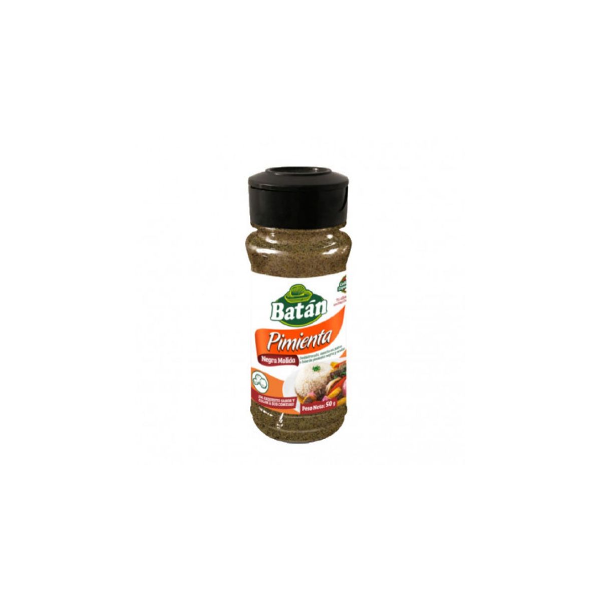 BATAN - Pimienta Negra Molida Batán Envase 50 g