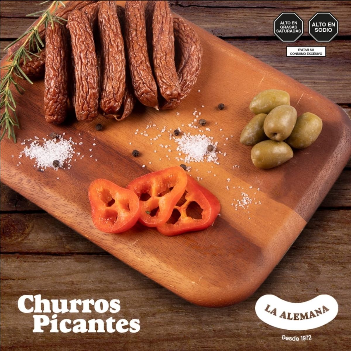 LA ALEMANA - Churro Picante La Alemana Empaque x Kg