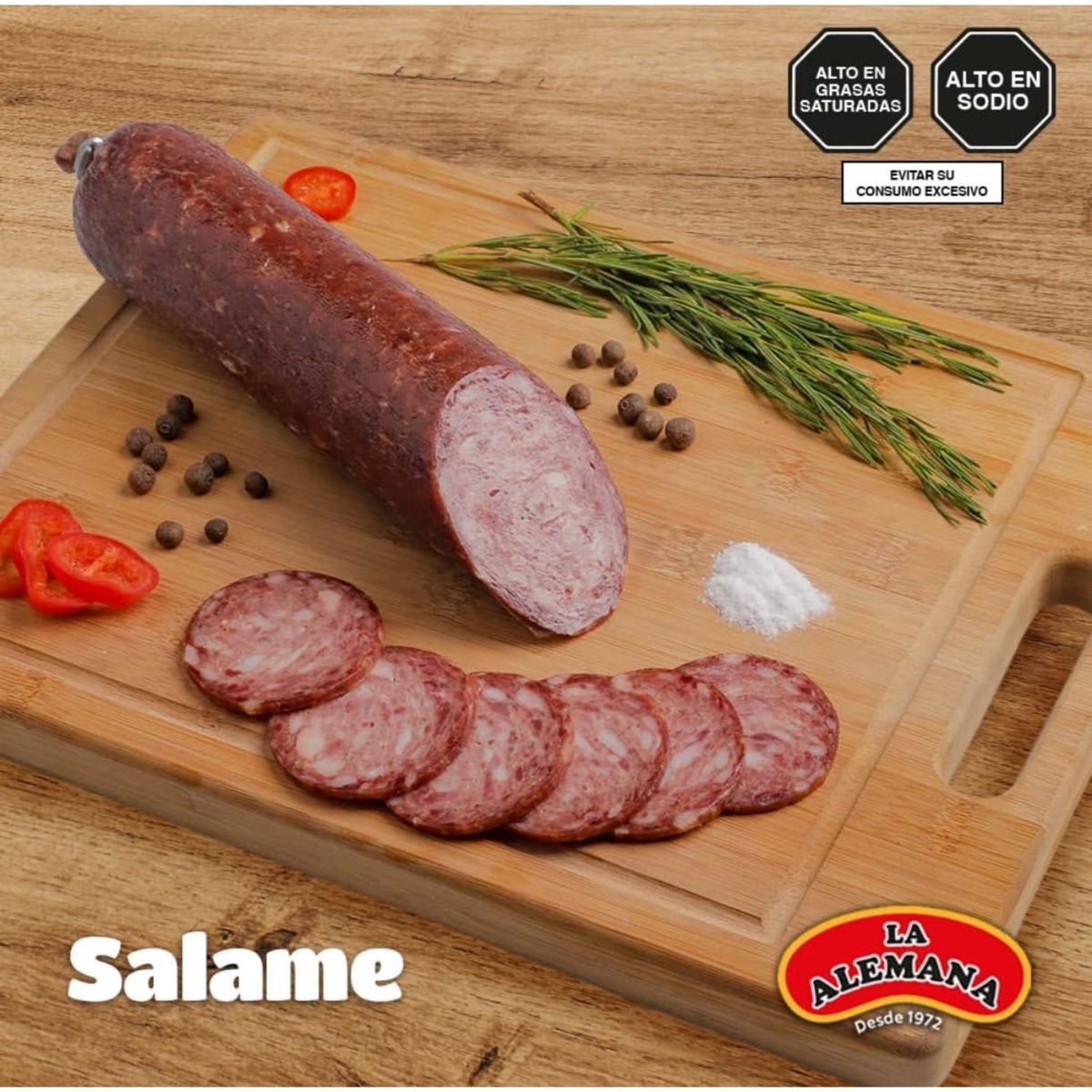 LA ALEMANA - Salame La Alemana Empaque x Kg