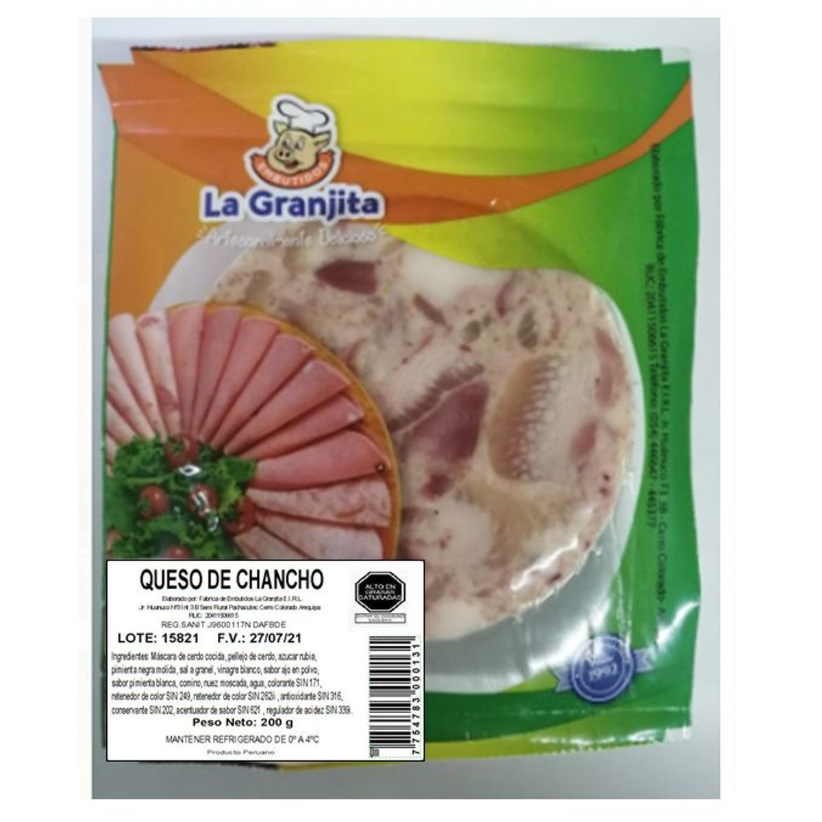 LA GRANJITA - Queso de Chancho