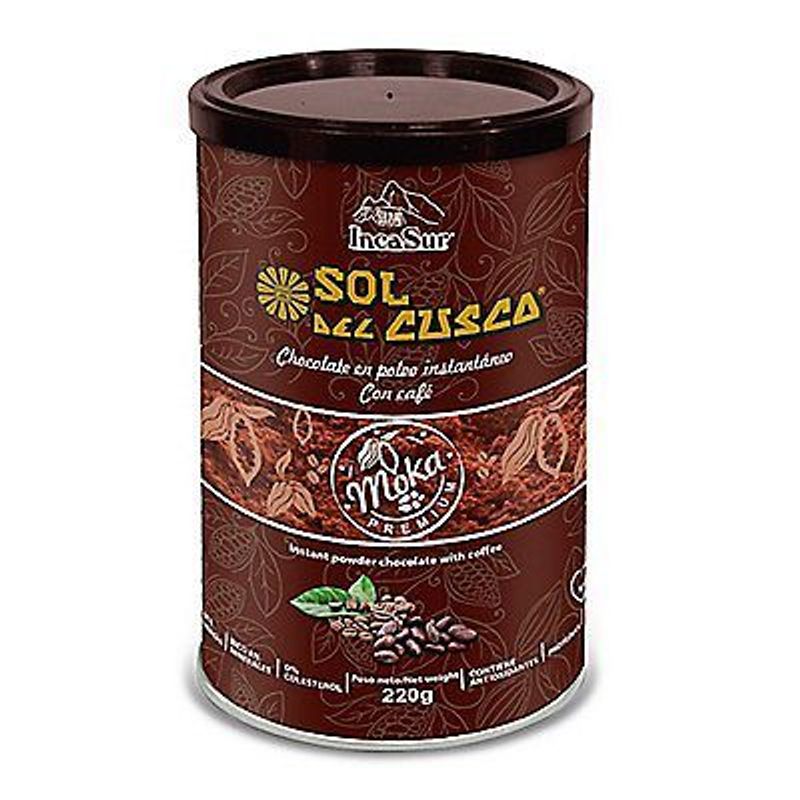SOL DEL CUSCO - Chocolate Instantáneo Sol del Cusco Cafemoka Lata 220 g