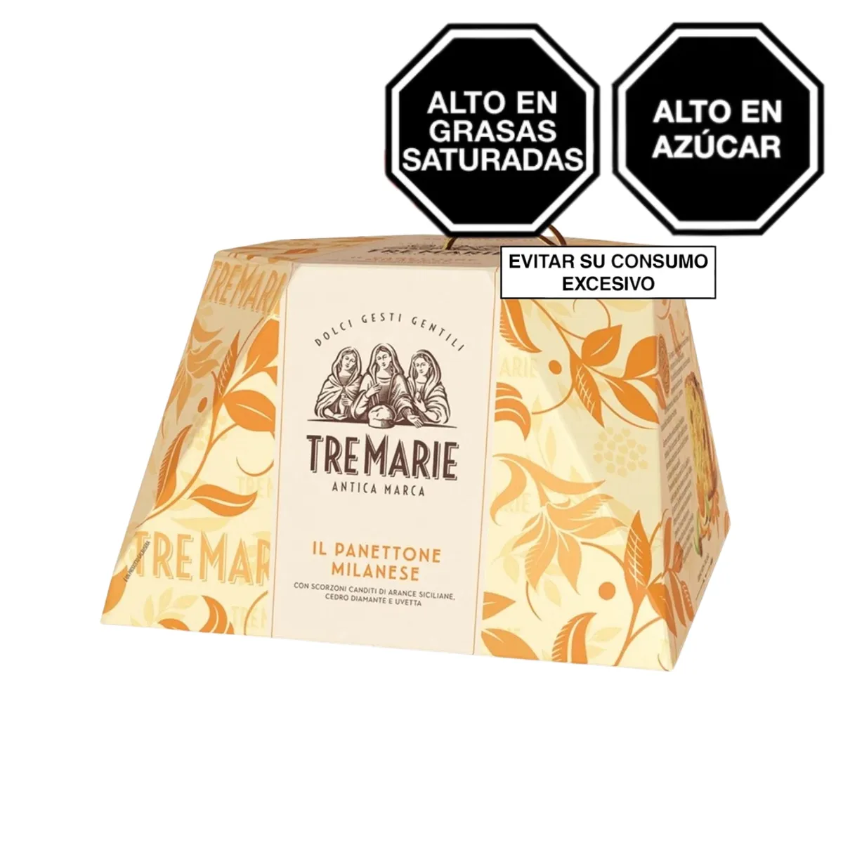 TRE MARIE - Panettone Tre Marie Milanese x 1 Kg