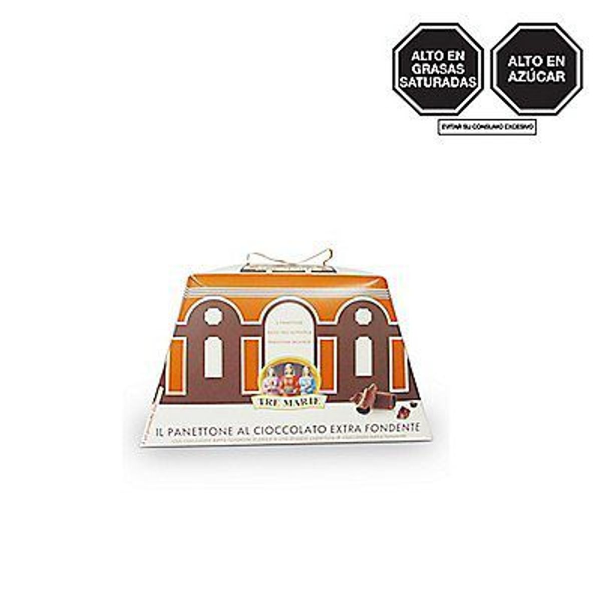 TRE MARIE - Panetón Tre Marie Con Chocolate x 850 g