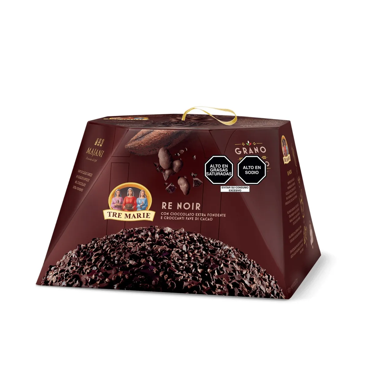 TRE MARIE - Panetón Tre Marie Chocolate Caja 850 g