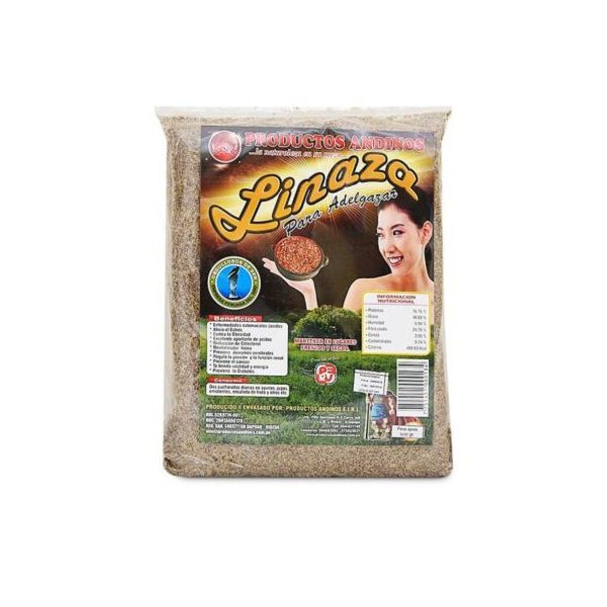 PRODUCTOS ANDINOS - Harina de Linaza Productos Andinos Bolsa 500 g